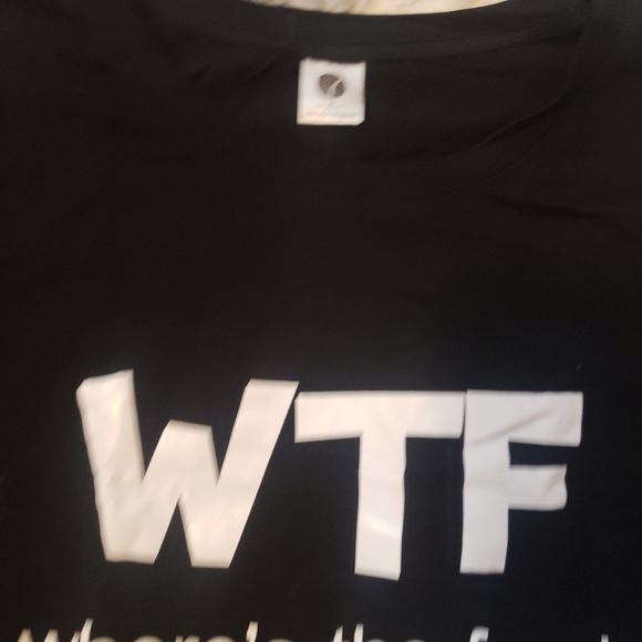 Wtf wheres the food black tshirt XL - Picture 4 of 4